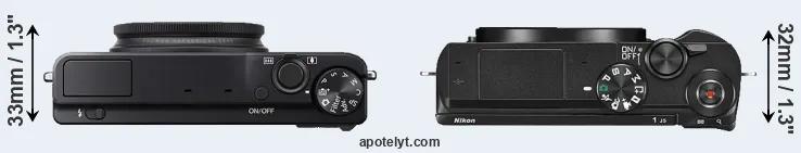 Compare XQ1 versus J5 top