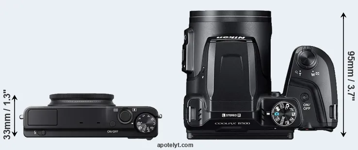Compare XQ1 versus B500 top