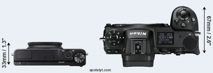 Compare XQ1 versus Z6 top