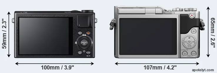 Comparison XQ1 or GX800 rear