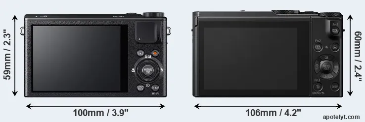 Comparison XQ1 or LX15 rear