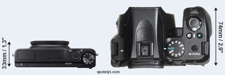 Compare XQ1 versus K-70 top