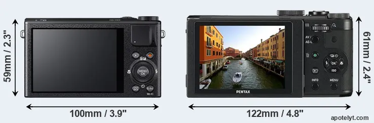 Comparison XQ1 or MX-1 rear