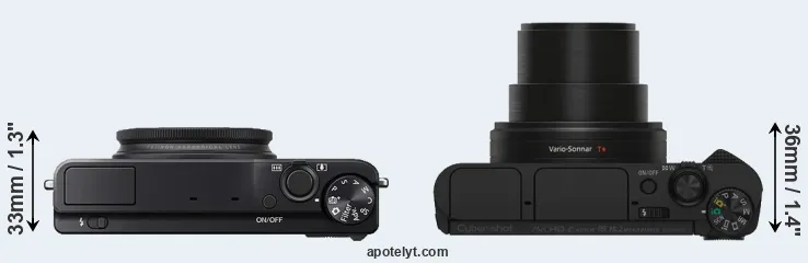 Compare XQ1 versus HX80 top