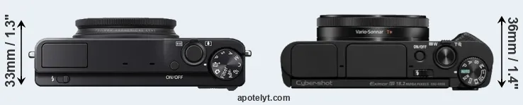 Compare XQ1 versus HX99 top