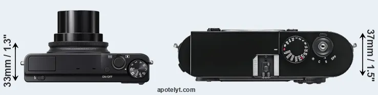 Compare XQ2 versus M9 top