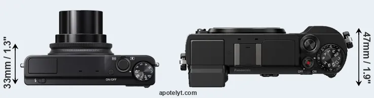 Compare XQ2 versus GX9 top