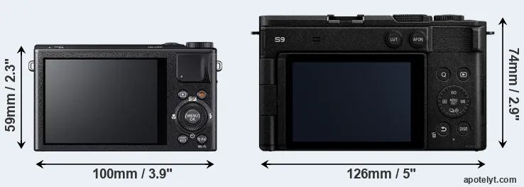 Comparison XQ2 or S9 rear