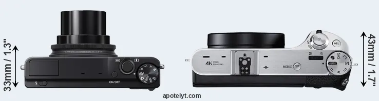 Compare XQ2 versus NX500 top