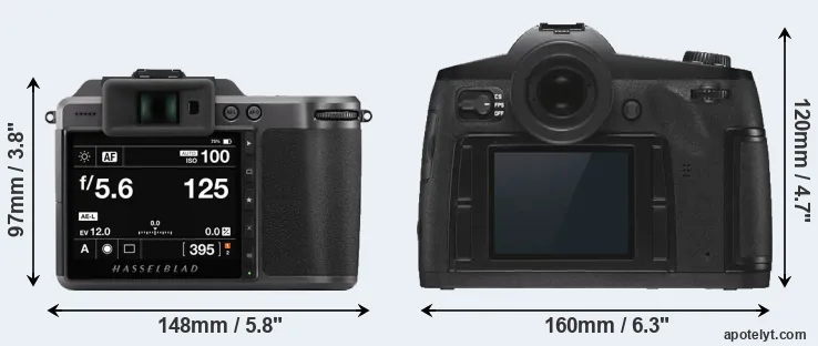 Comparison X1D II or S3 rear