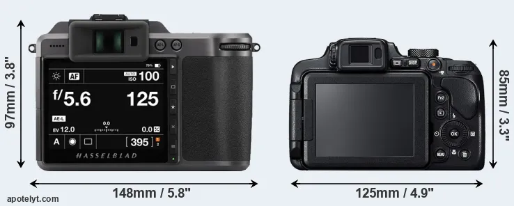 Comparison X1D II or B700 rear