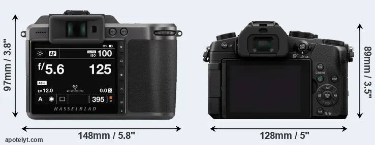 Comparison X1D II or G80 rear