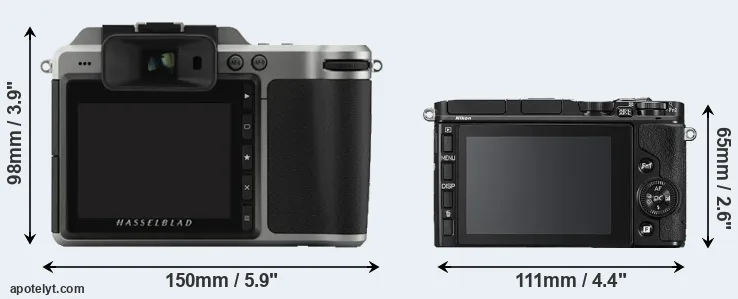 Comparison X1D or V3 rear