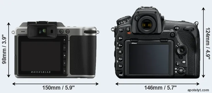 Comparison X1D or D850 rear