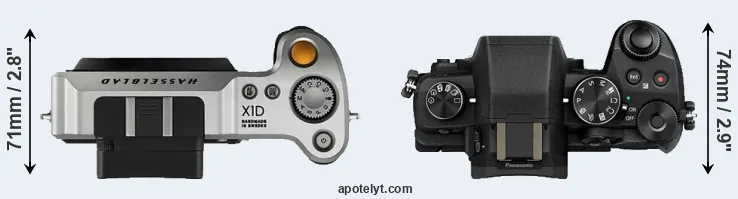 Compare X1D versus G80 top