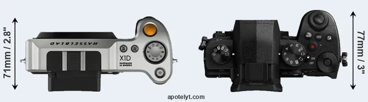 Compare X1D versus G95 top