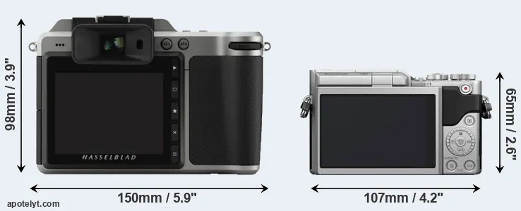 Comparison X1D or GX800 rear