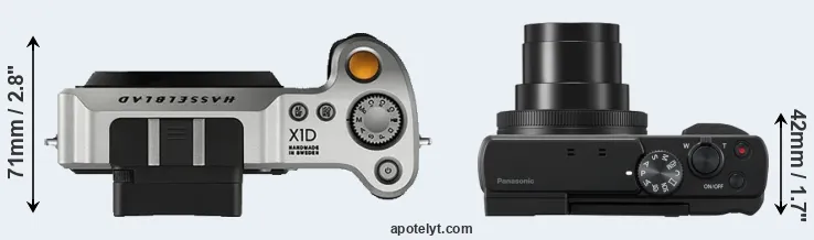 Compare X1D versus ZS80 top