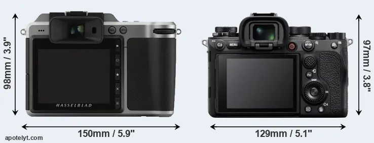 Comparison X1D or A1 rear