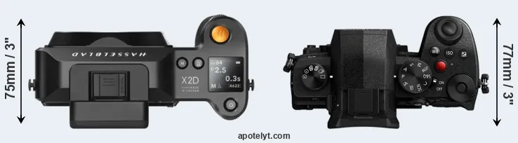 Compare X2D 100C versus G97 top