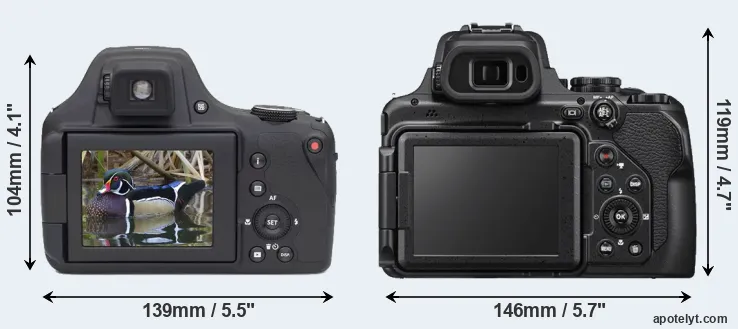 Comparison AZ901 or P1000 rear