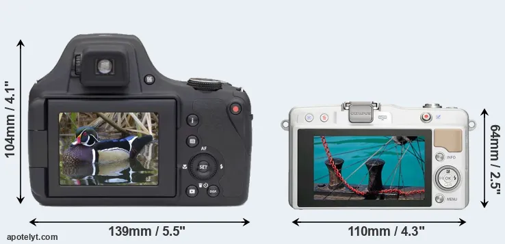 Comparison AZ901 or E-PM2 rear