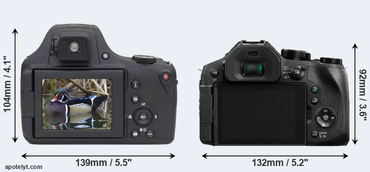 Comparison AZ901 or FZ330 rear