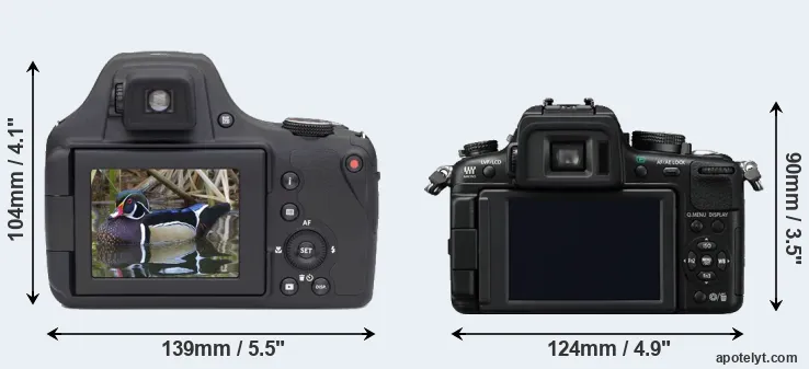Comparison AZ901 or GH2 rear