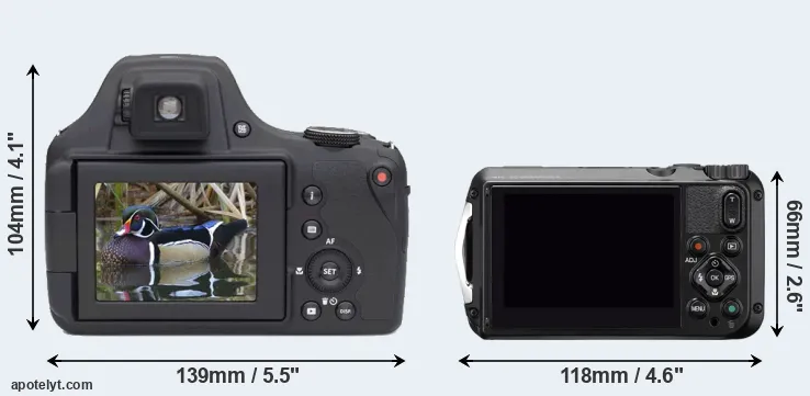Comparison AZ901 or WG-6 rear