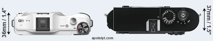 Compare S-1 versus M9 top