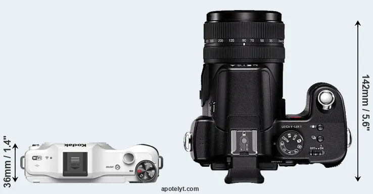 Compare S-1 versus V-LUX 1 top