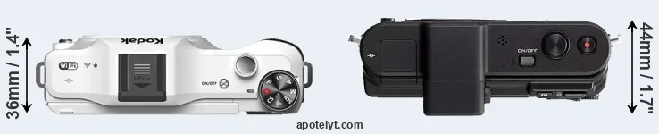Compare S-1 versus V1 top