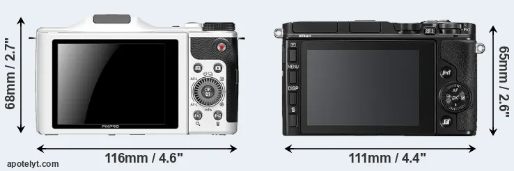 Comparison S-1 or V3 rear