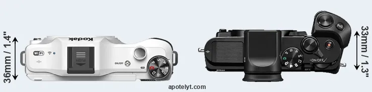 Compare S-1 versus V3 top
