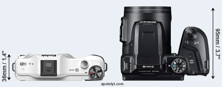 Compare S-1 versus B500 top