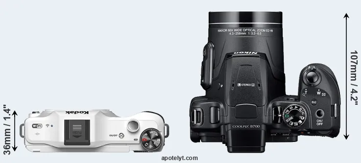 Compare S-1 versus B700 top