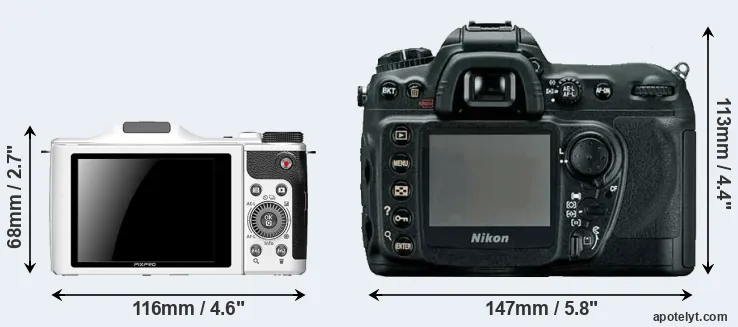 Comparison S-1 or D200 rear