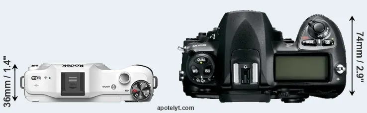Compare S-1 versus D200 top