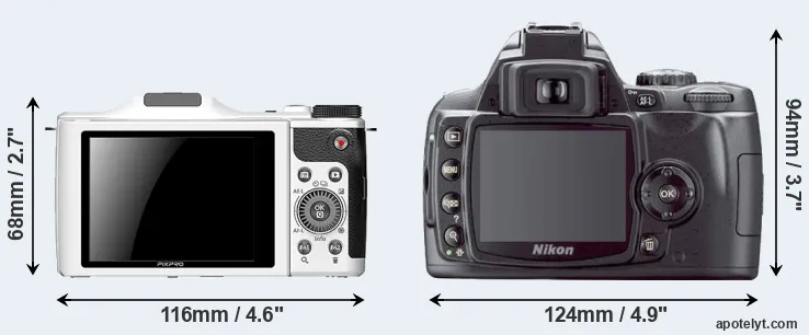 Comparison S-1 or D40X rear