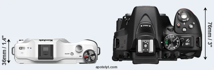 Compare S-1 versus D5300 top