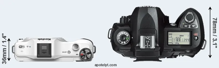 Compare S-1 versus D70s top