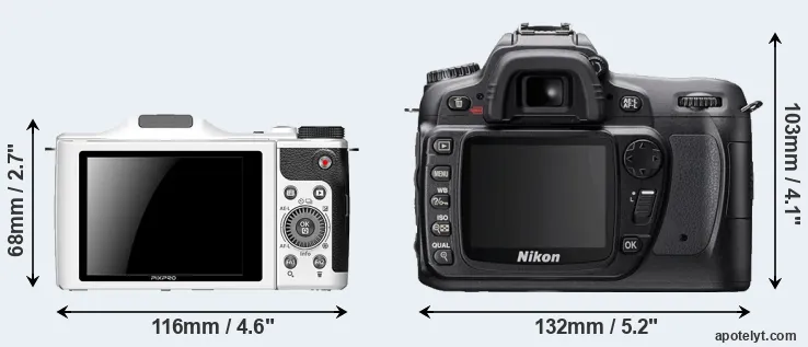 Comparison S-1 or D80 rear