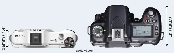 Compare S-1 versus D80 top