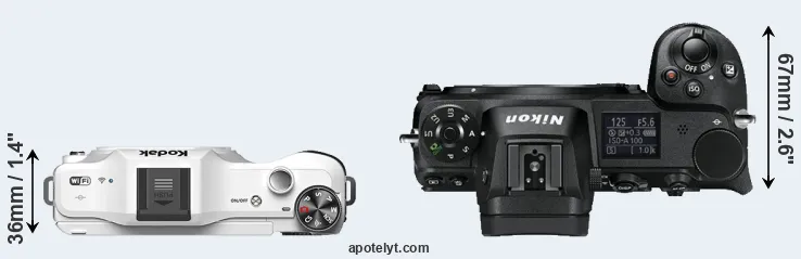 Compare S-1 versus Z6 top