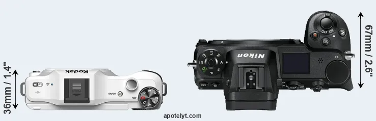 Compare S-1 versus Z7 top