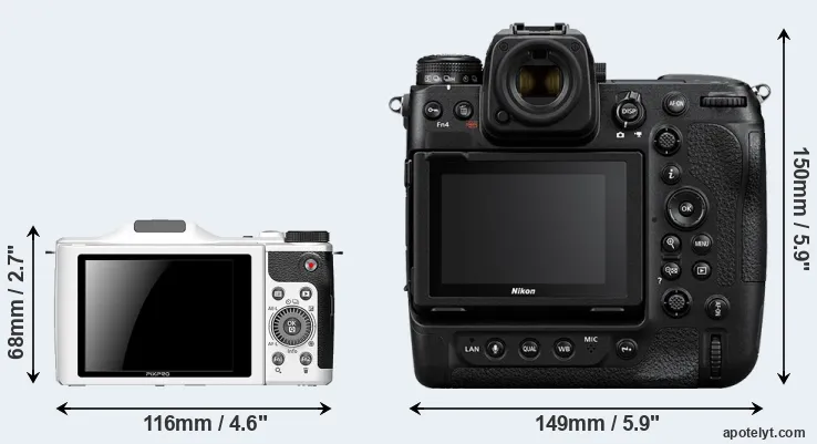 Comparison S-1 or Z9 rear