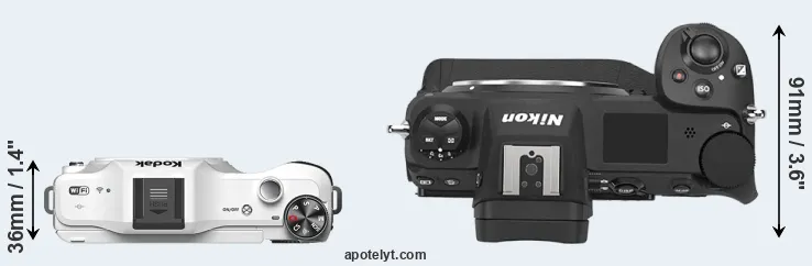 Compare S-1 versus Z9 top