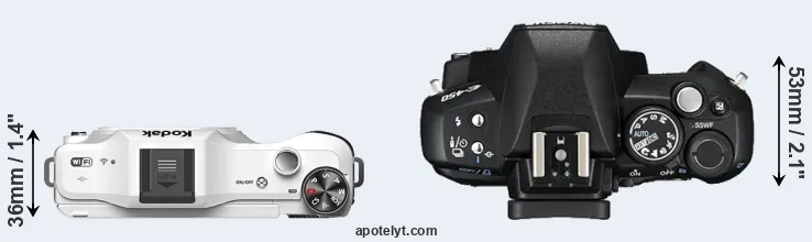 Compare S-1 versus E-450 top