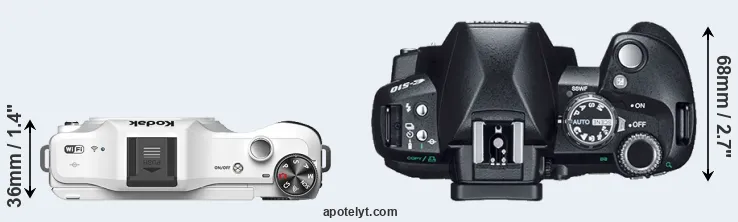Compare S-1 versus E-510 top