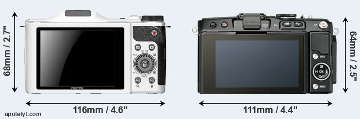 Comparison S-1 or E-PL5 rear